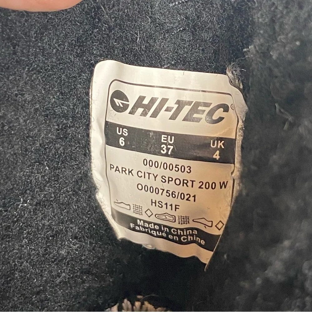Hi-Tech Thermo-Dri‎ Women’s Boots Size 6 Water Proof Insulated Magnetic Black